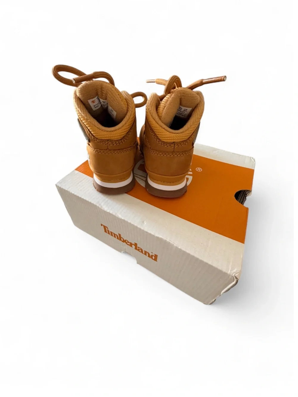 Timberland Kids Wheat Lace-Up Moc Toe Boots
